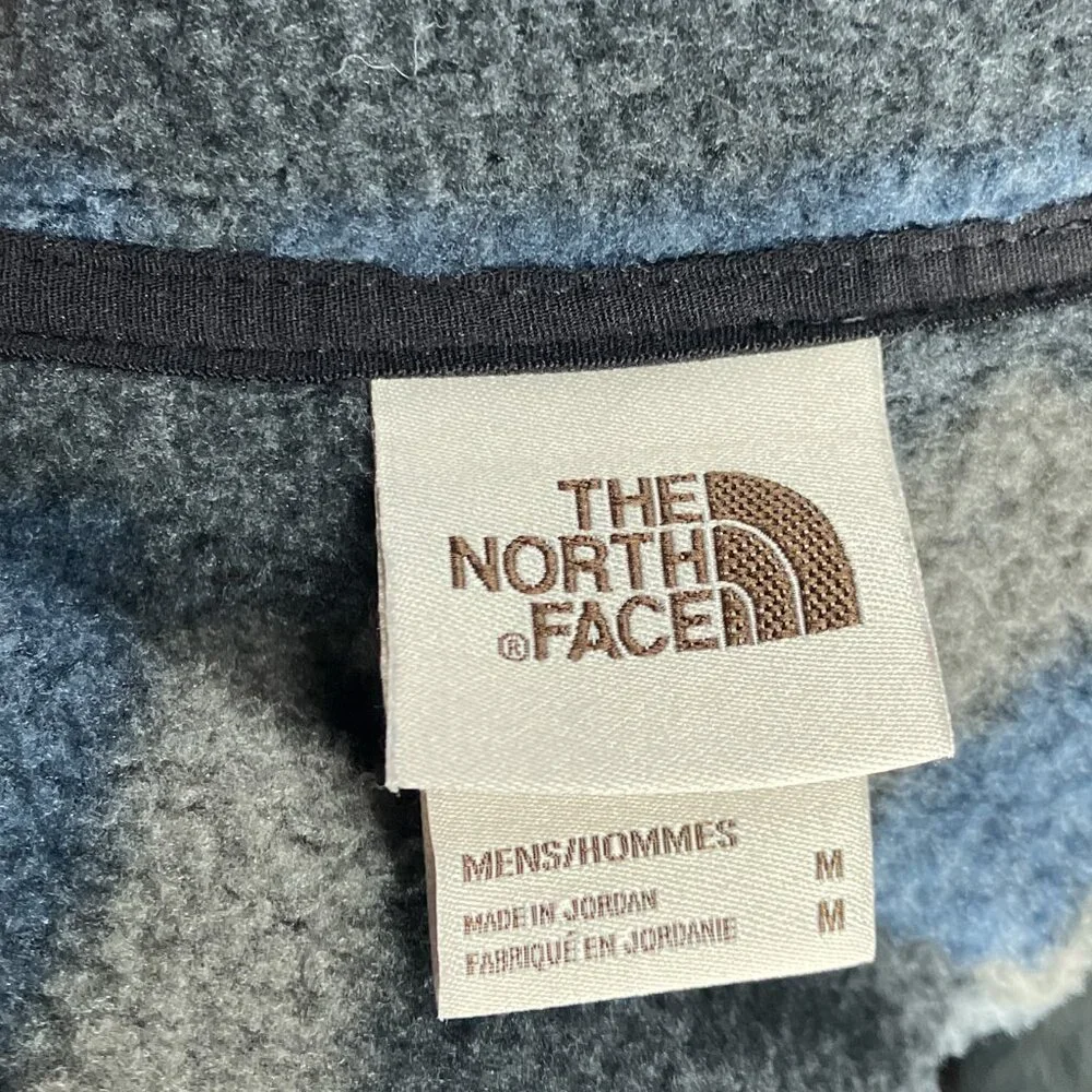 The North Face Men's Medium M Gordon Lyons‎ 1/4 Zip Fleece Aztec Novelty Sweater